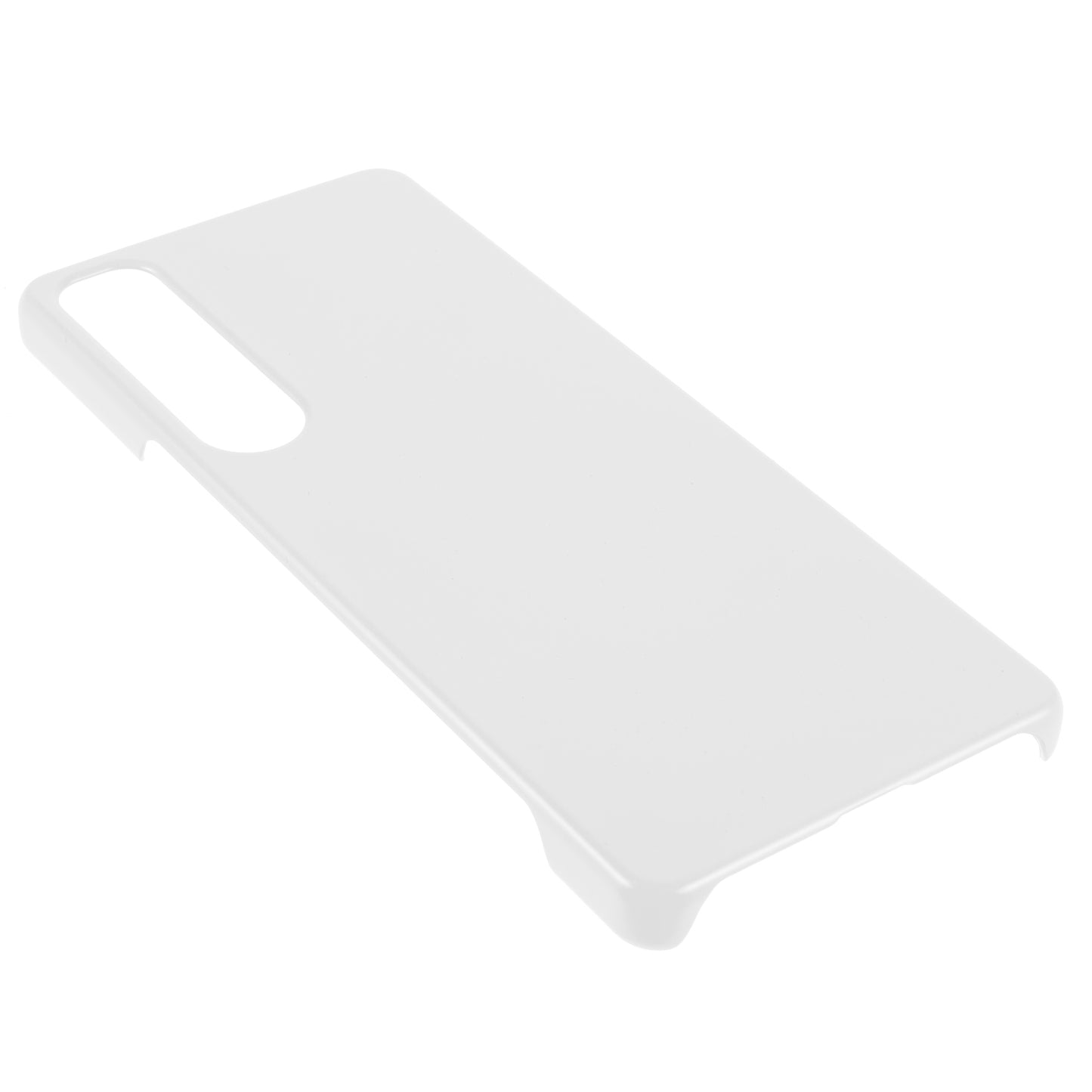 For Sony Xperia 1 IV Anti-dust Ultra-thin Cell Phone Case Hard PC Glossy Surface Rubberized Back Cover