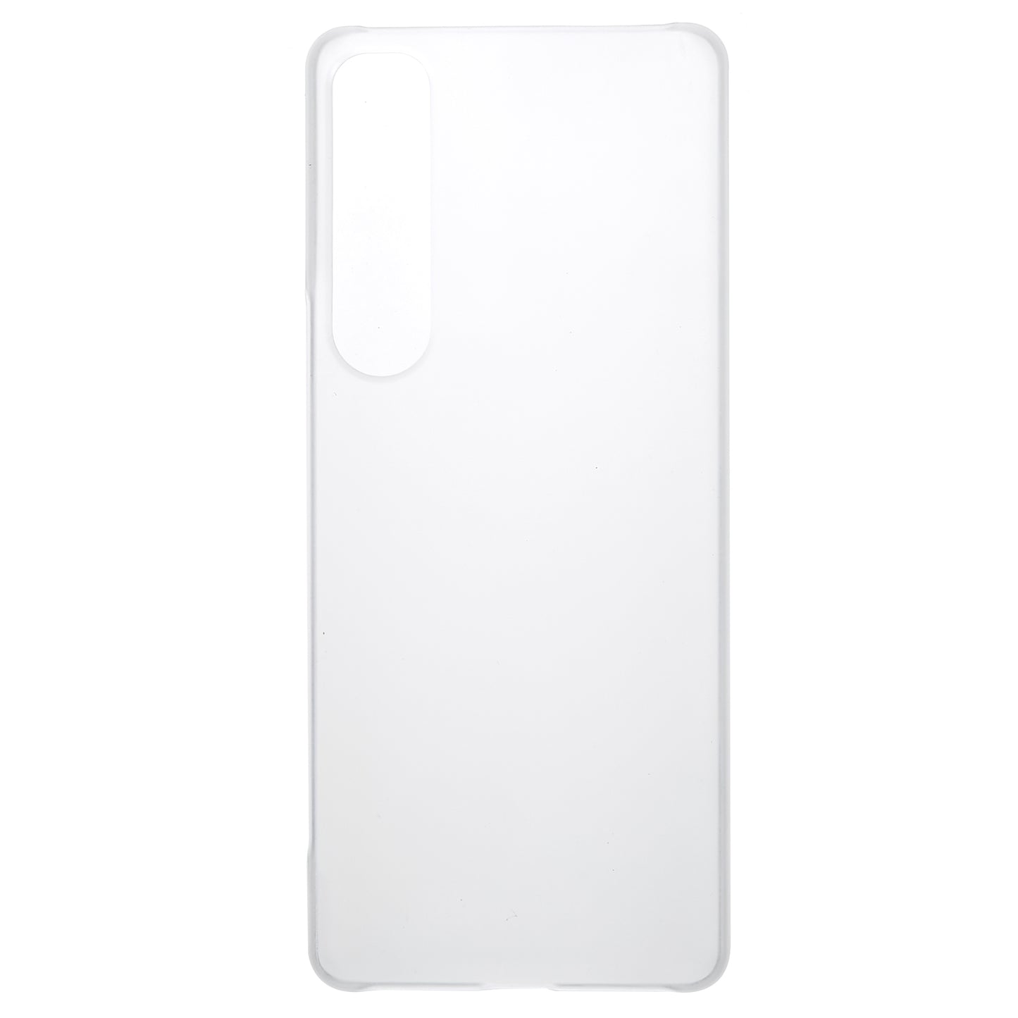 For Sony Xperia 1 IV Anti-dust Ultra-thin Cell Phone Case Hard PC Glossy Surface Rubberized Back Cover