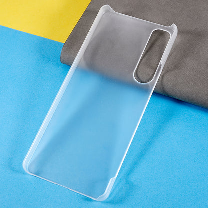 For Sony Xperia 1 IV Anti-dust Ultra-thin Cell Phone Case Hard PC Glossy Surface Rubberized Back Cover