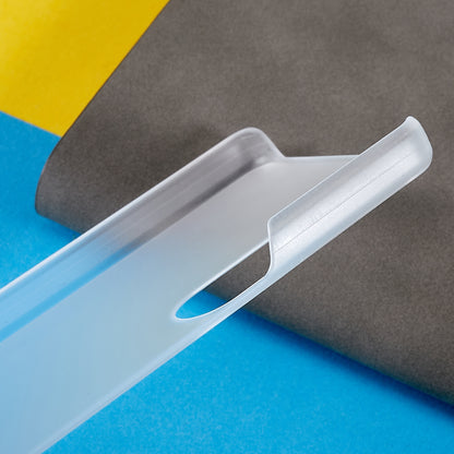 For Sony Xperia 1 IV Anti-dust Ultra-thin Cell Phone Case Hard PC Glossy Surface Rubberized Back Cover