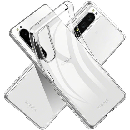 TPU Case for Sony Xperia 1 IV, Fingerprint-free Crystal Clear Mobile Phone Cover