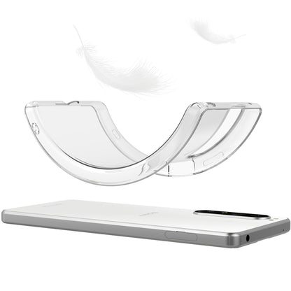 TPU Case for Sony Xperia 1 IV, Fingerprint-free Crystal Clear Mobile Phone Cover