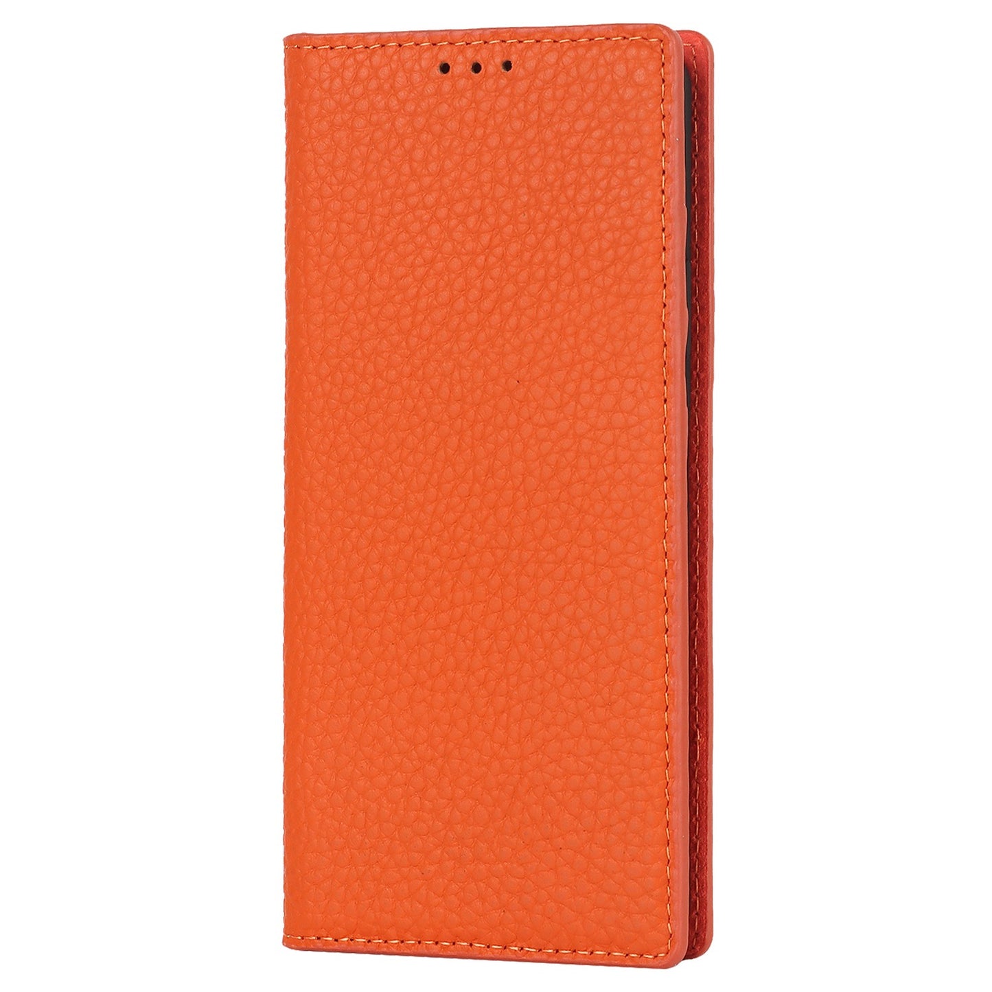 For Sony Xperia 10 IV 5G Shockproof Genuine Leather Case Litchi Texture Wallet Stand Anti-scratch Phone Shell with Hand Strap