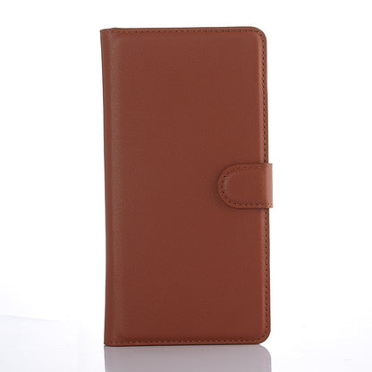 Litchi Grain Wallet Stand Leather Mobile Case for Sony Xperia XA1