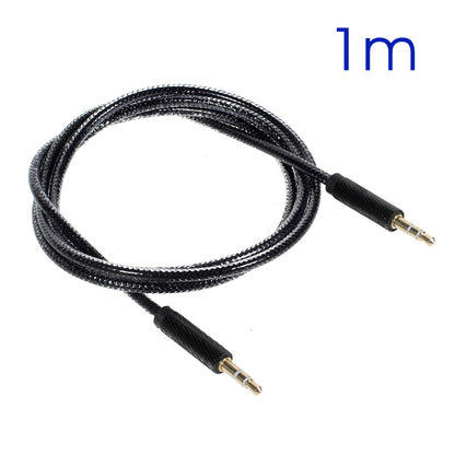 Gold Color Plated 3.5mm Male to Male Stereo Audio Cable