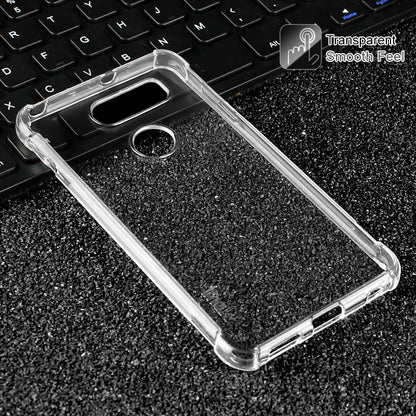 IMAK for LG V30/V30+ Soft Air-cushioning Shockproof TPU Back Cover + Screen Protector
