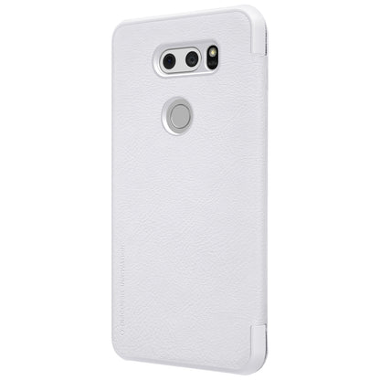 NILLKIN Qin Series  for LG V30 Card Holder Smart Leather Flip Phone Cover