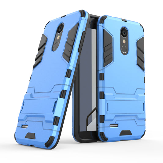 Shockproof PC + TPU Hybrid Kickstand Protection Cover for LG K8 (2018)
