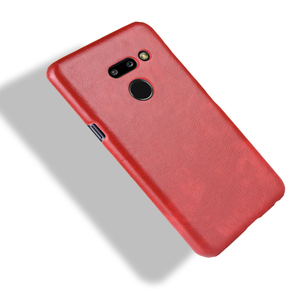 Litchi Texture PU Leather Coated PC Case for LG G8 ThinQ