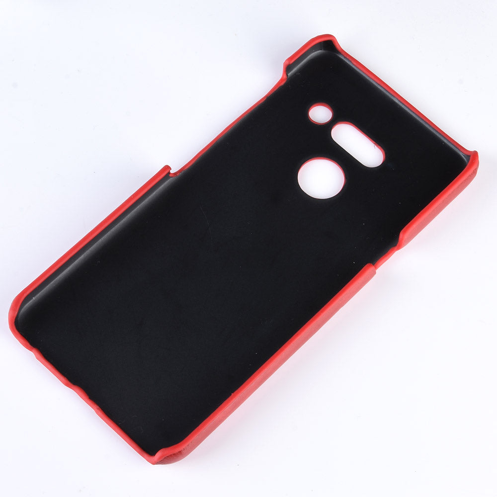 Litchi Texture PU Leather Coated PC Case for LG G8 ThinQ