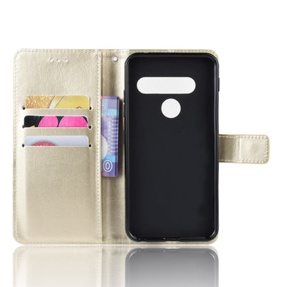 Crazy Horse Leather Wallet Case for LG G8s ThinQ
