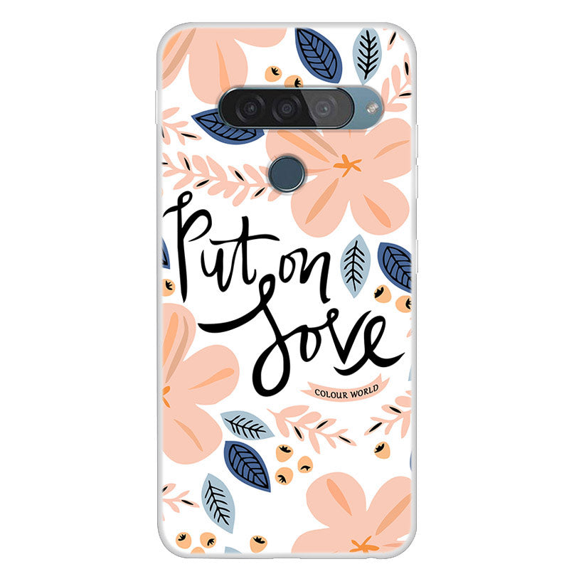 Pattern Printing TPU Phone Case for LG G8s ThinQ