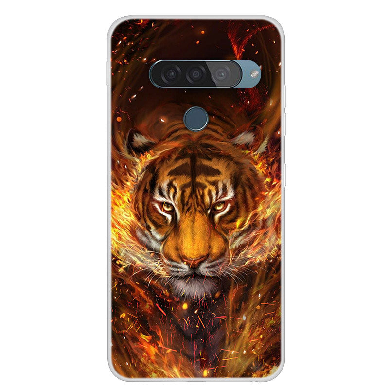 Pattern Printing TPU Phone Case for LG G8s ThinQ