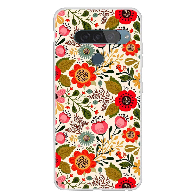 Pattern Printing TPU Phone Case for LG G8s ThinQ