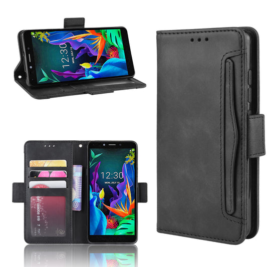 Wallet Leather Stand Phone Cover Case for LG K20 (2019)