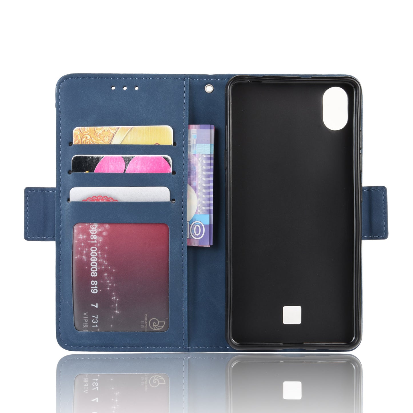 Wallet Leather Stand Phone Cover Case for LG K20 (2019)