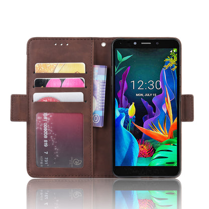 Wallet Leather Stand Phone Cover Case for LG K20 (2019)
