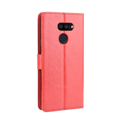 Crazy Horse Magnetic Leather Stand Case for LG K40S