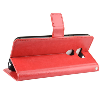 Crazy Horse Magnetic Leather Stand Case for LG K40S