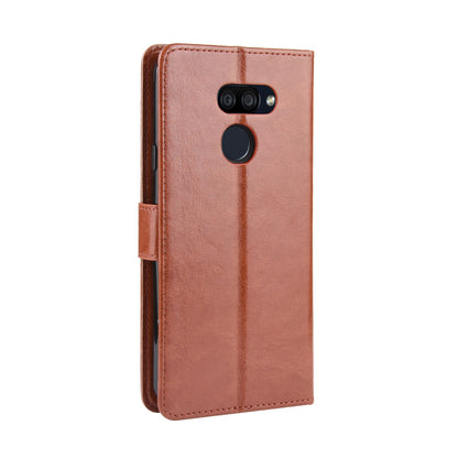 Crazy Horse Magnetic Leather Stand Case for LG K40S