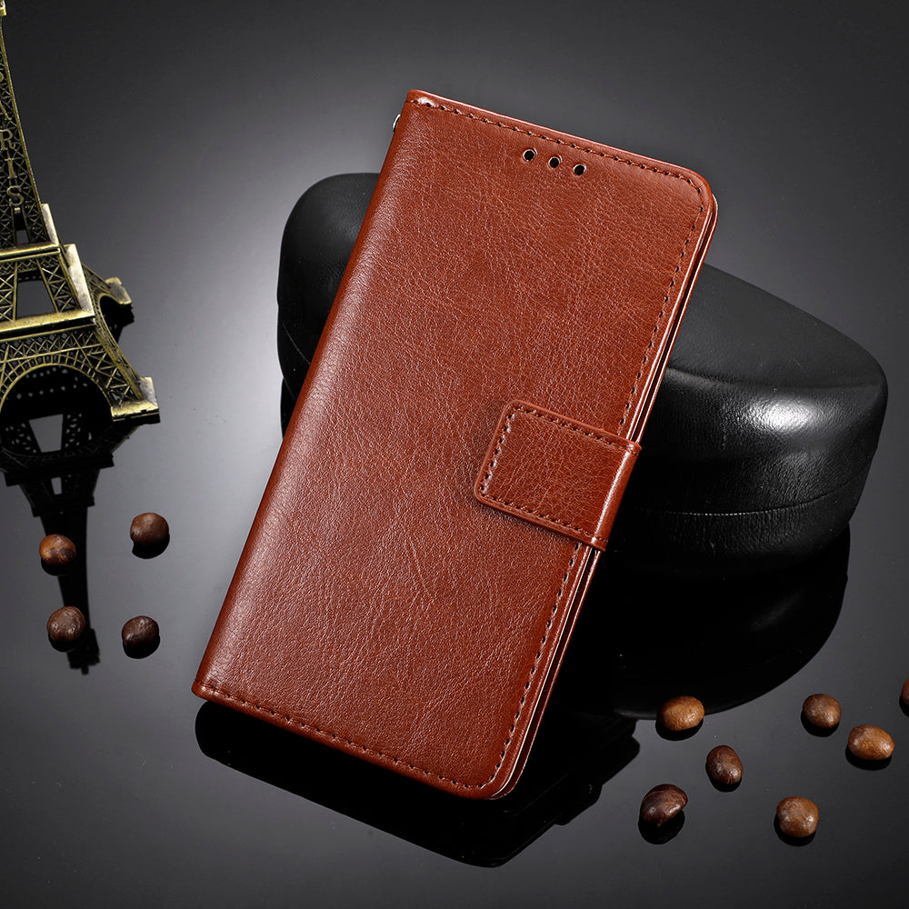 Crazy Horse Magnetic Leather Stand Case for LG K40S