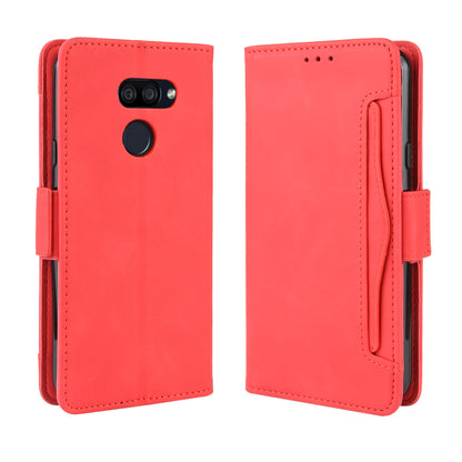 Wallet Stand Leather Protective Phone Case with Multiple Card Slots for LG K40S