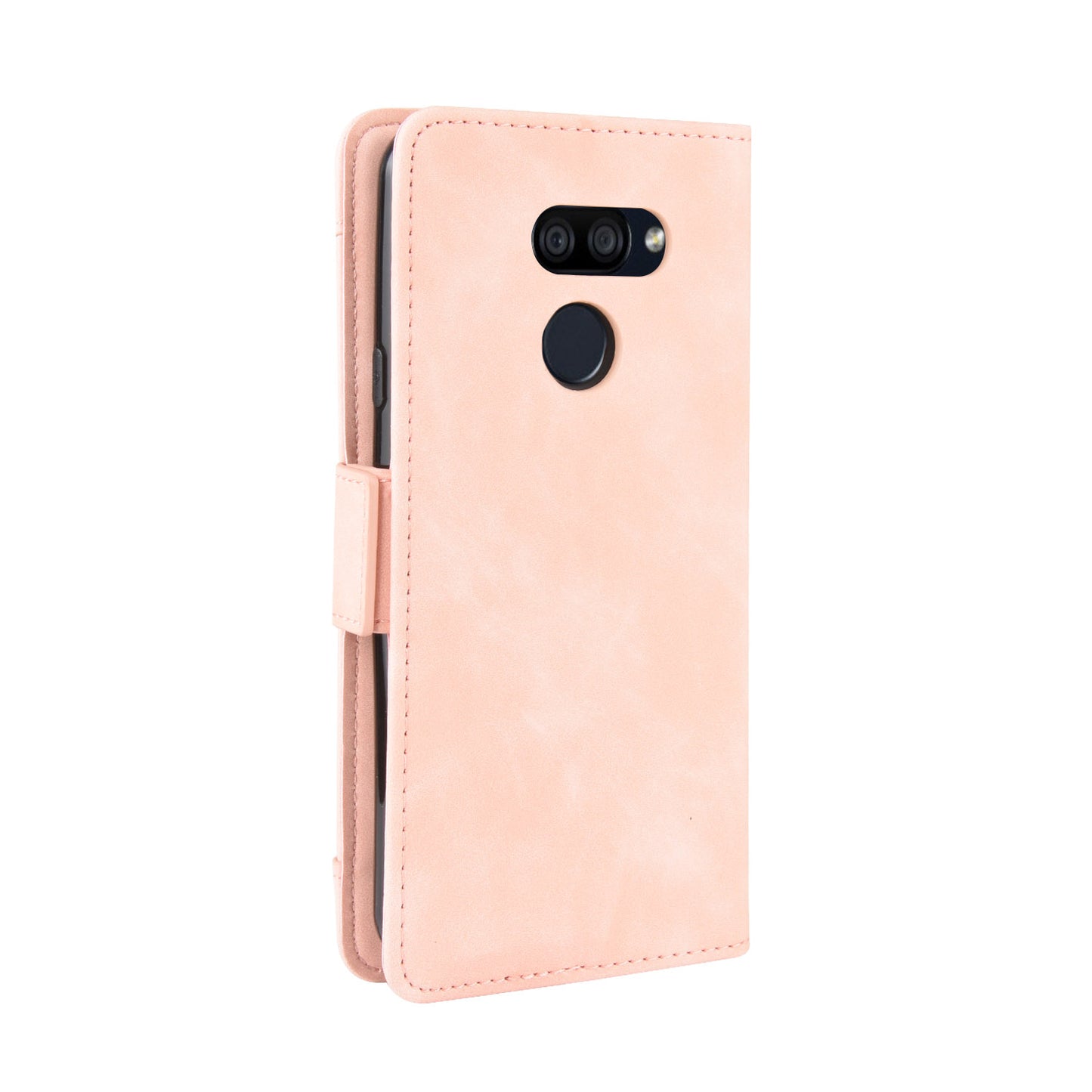 Wallet Stand Leather Protective Phone Case with Multiple Card Slots for LG K40S