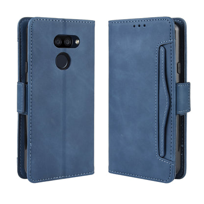 Wallet Stand Leather Protective Phone Case with Multiple Card Slots for LG K40S