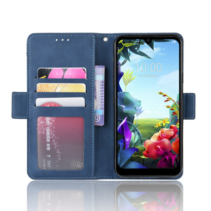 Wallet Stand Leather Protective Phone Case with Multiple Card Slots for LG K40S