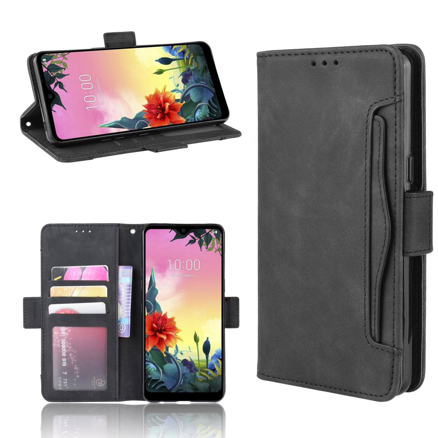 PU Leather with Multiple Card Slots Style Shell for LG K50S