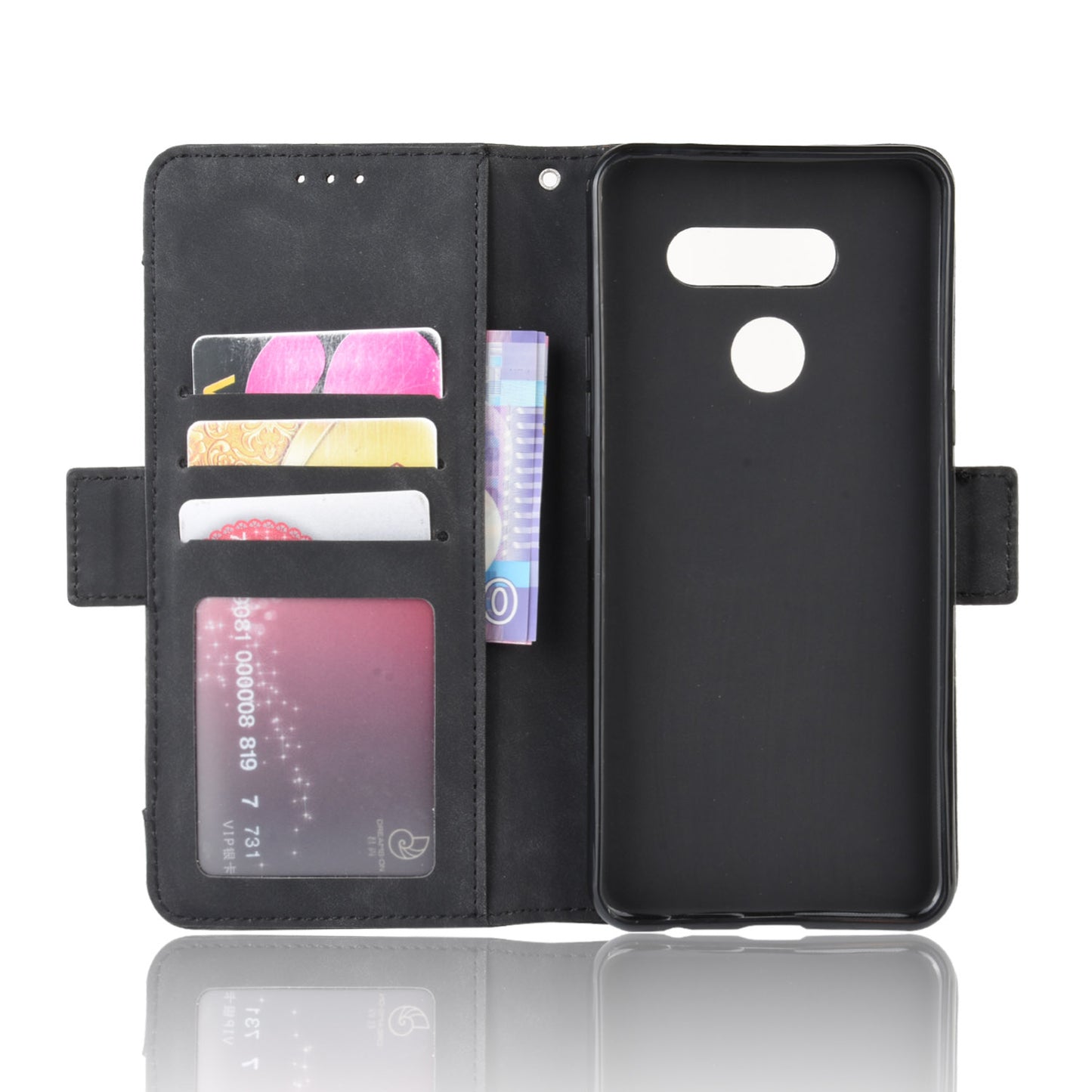 PU Leather with Multiple Card Slots Style Shell for LG K50S