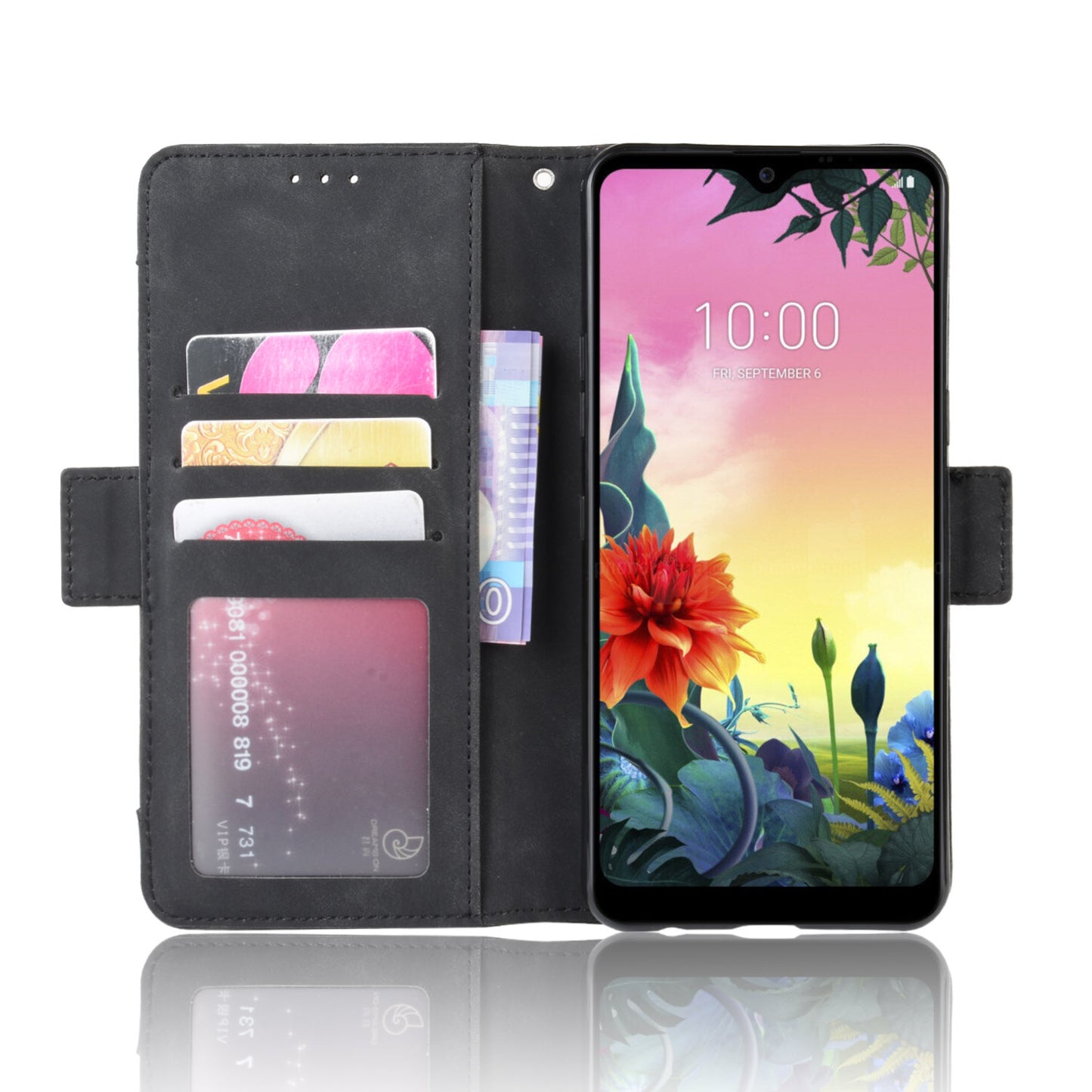 PU Leather with Multiple Card Slots Style Shell for LG K50S