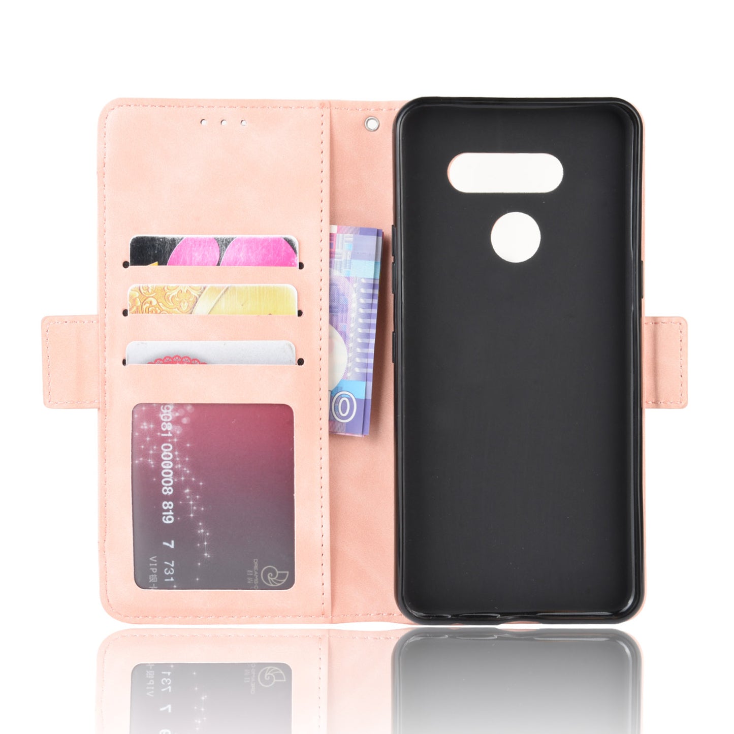 PU Leather with Multiple Card Slots Style Shell for LG K50S