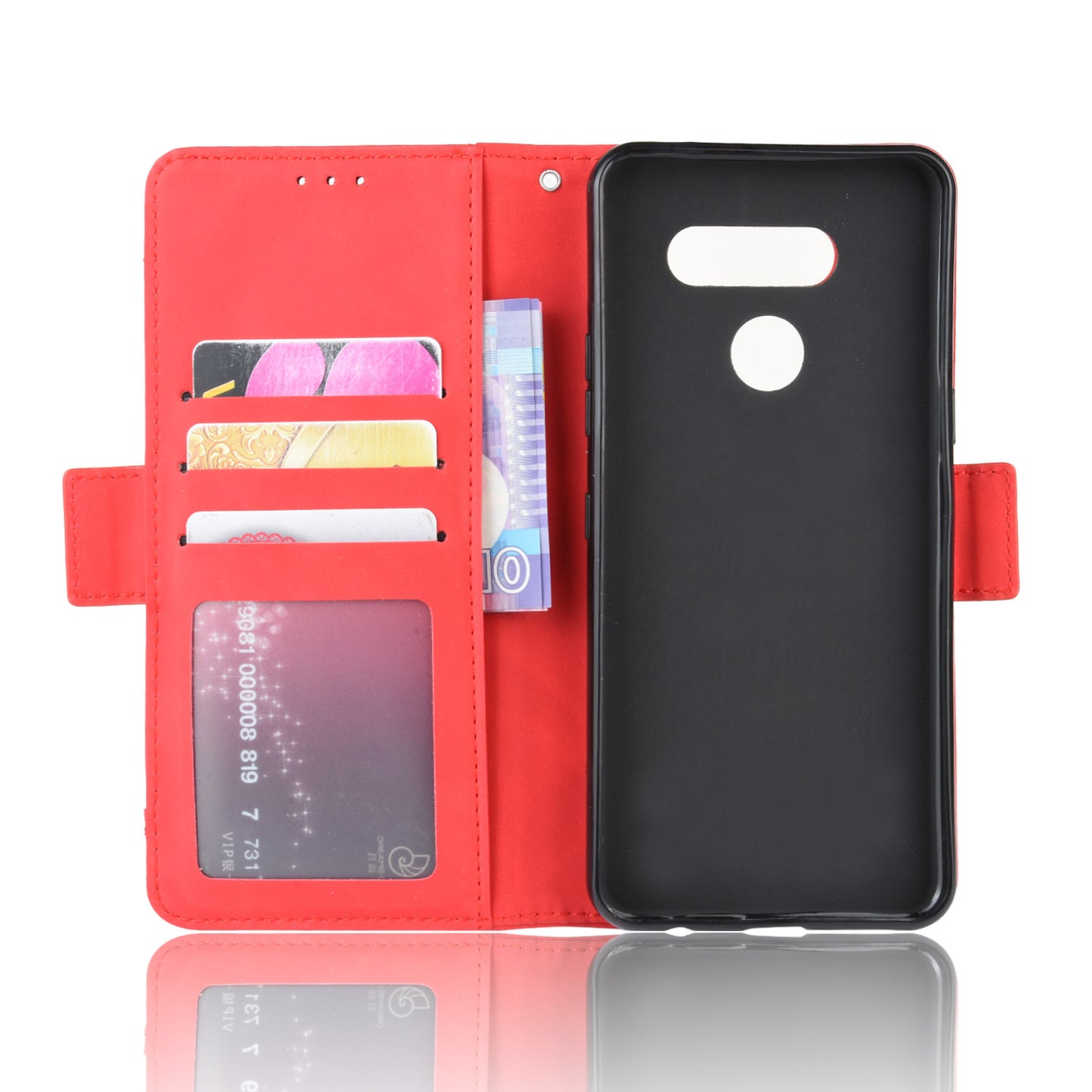 PU Leather with Multiple Card Slots Style Shell for LG K50S