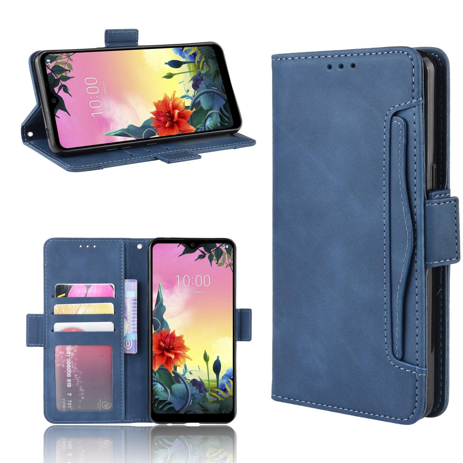 PU Leather with Multiple Card Slots Style Shell for LG K50S