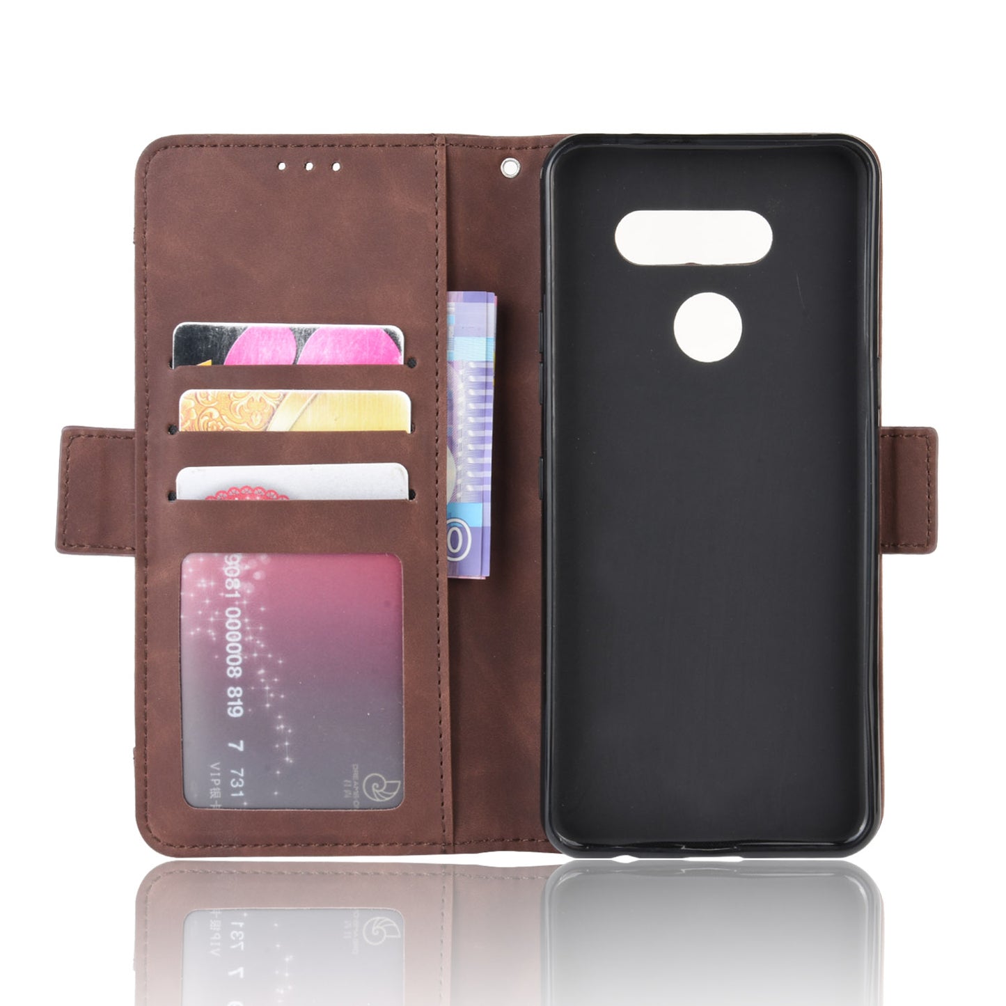 PU Leather with Multiple Card Slots Style Shell for LG K50S