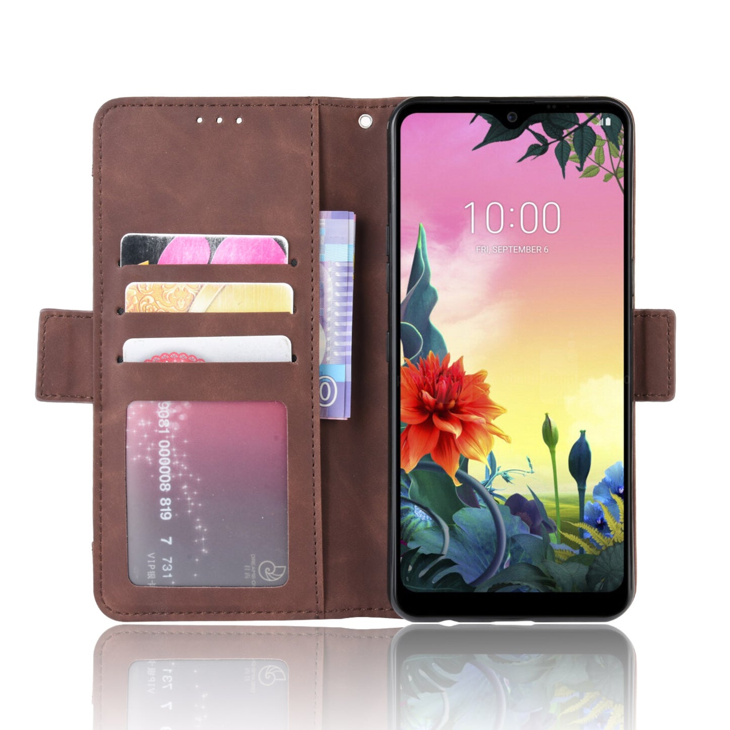 PU Leather with Multiple Card Slots Style Shell for LG K50S
