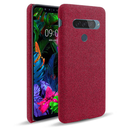 KSQ Cloth Coated PC Mobile Protective Phone Case Cover for LG G8s ThinQ