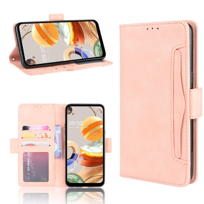 Stand PU Leather Cover with Multiple Card Slots for LG K61