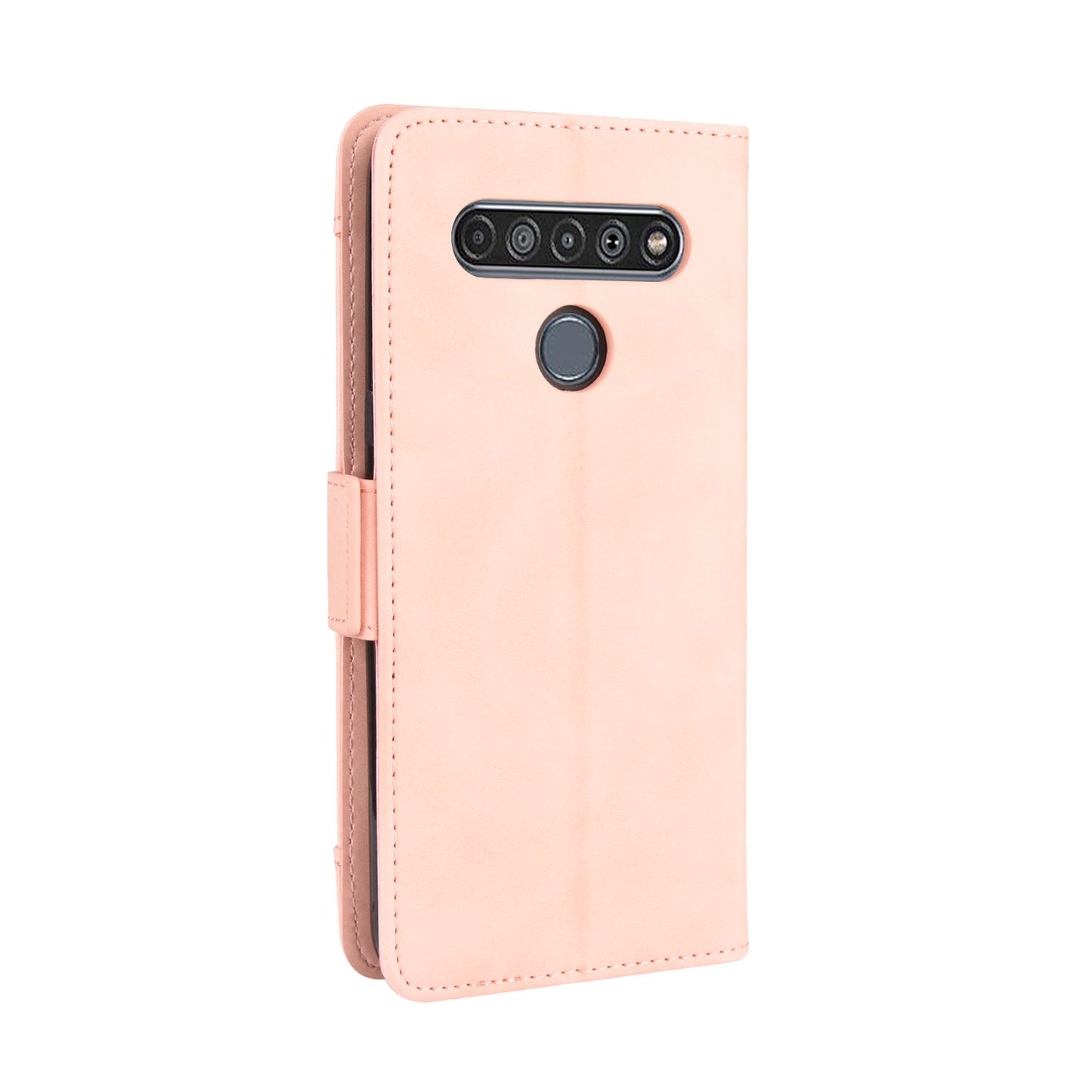 Stand PU Leather Cover with Multiple Card Slots for LG K61