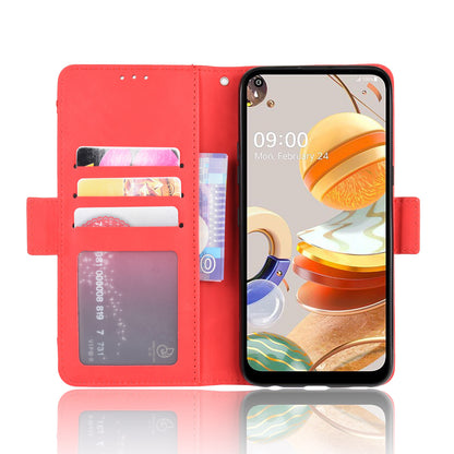 Stand PU Leather Cover with Multiple Card Slots for LG K61