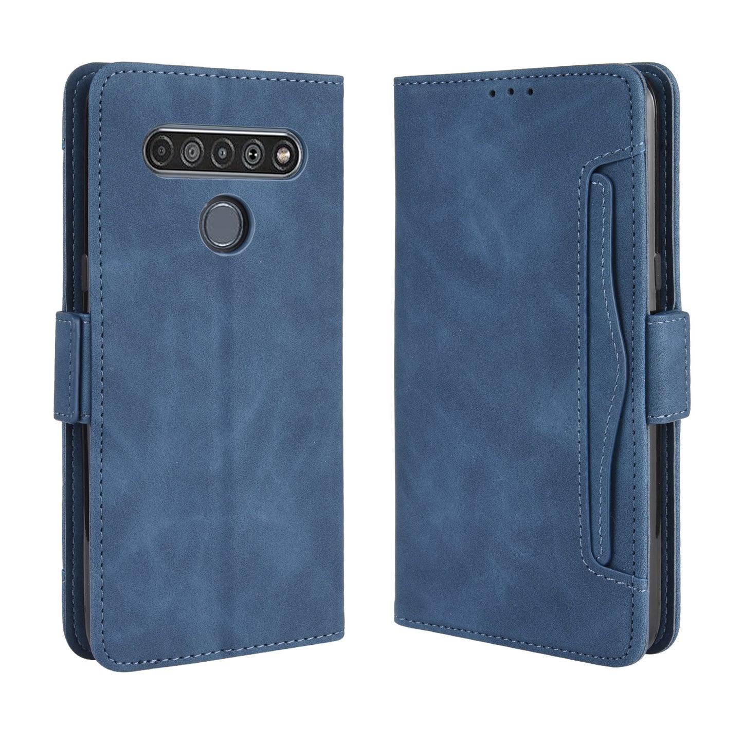 Stand PU Leather Cover with Multiple Card Slots for LG K61