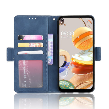 Stand PU Leather Cover with Multiple Card Slots for LG K61