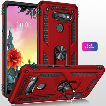 PC+TPU Combo Kickstand Armor Stylish Cover for LG K50S