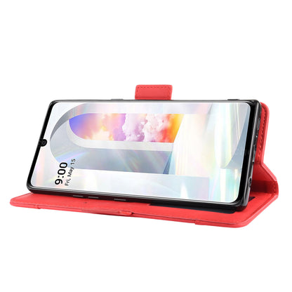Wallet Leather Phone Case with Multiple Card Slots for LG Velvet