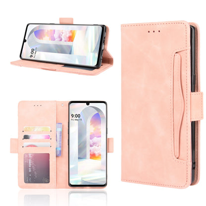 Wallet Leather Phone Case with Multiple Card Slots for LG Velvet