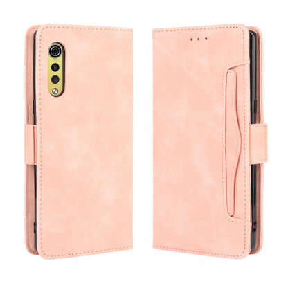 Wallet Leather Phone Case with Multiple Card Slots for LG Velvet