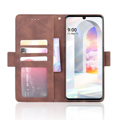 Wallet Leather Phone Case with Multiple Card Slots for LG Velvet