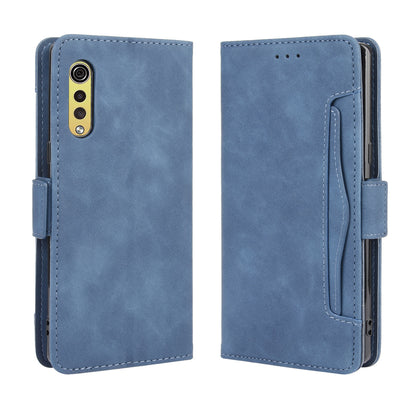Wallet Leather Phone Case with Multiple Card Slots for LG Velvet