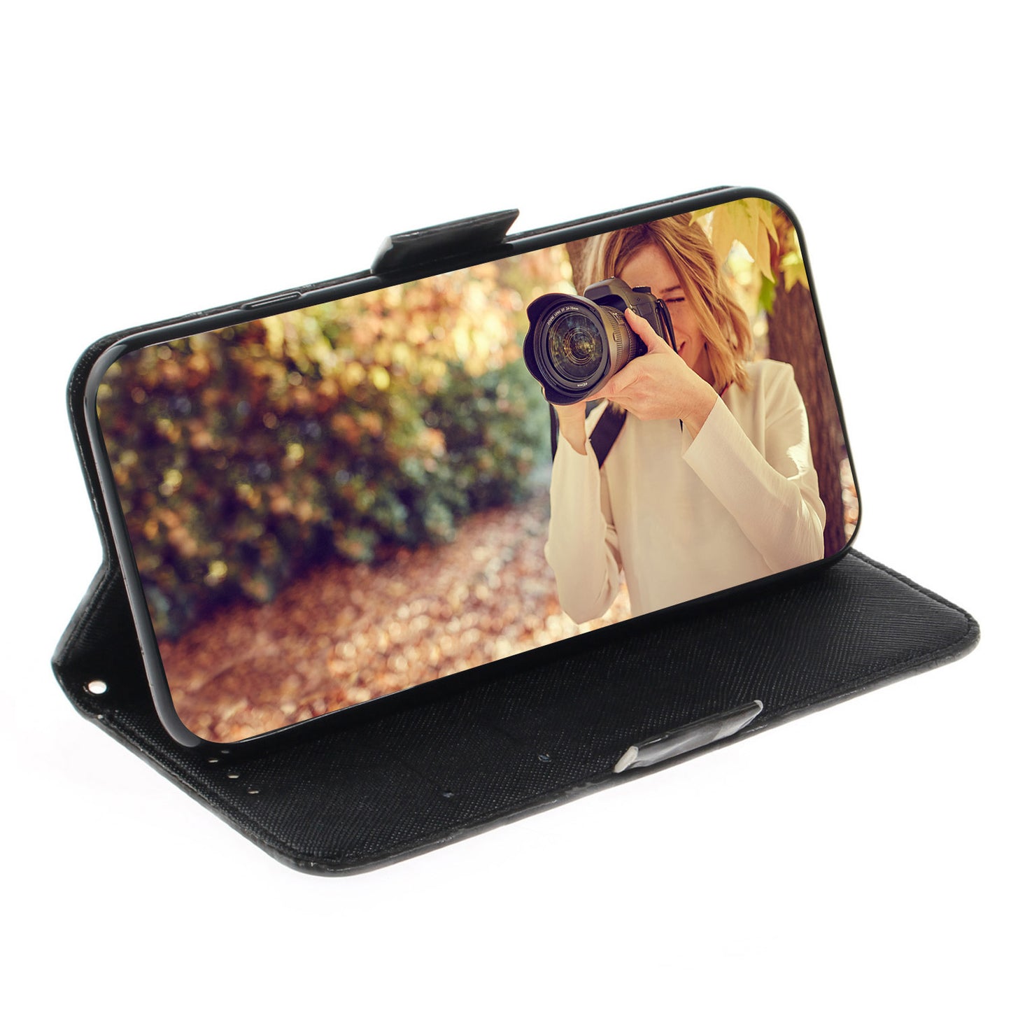 Pattern Printing Light Spot Decor Leather Wallet Casing with Lanyard for LG K41S / LG K51S